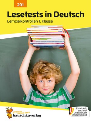 cover image of Übungsheft mit Lesetests in Deutsch 1. Klasse